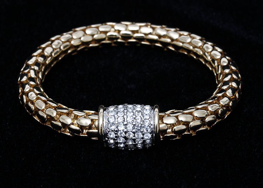 Gold-toned Joan Rivers Classic Collection Circle Bracelet