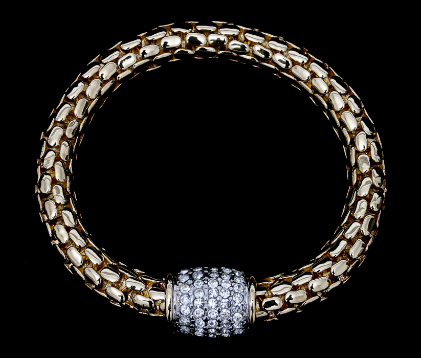 Gold-toned Joan Rivers Classic Collection Circle Bracelet