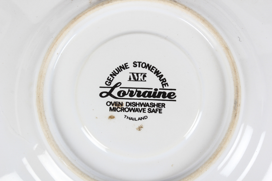 Lorraine Stoneware Floral Dishware