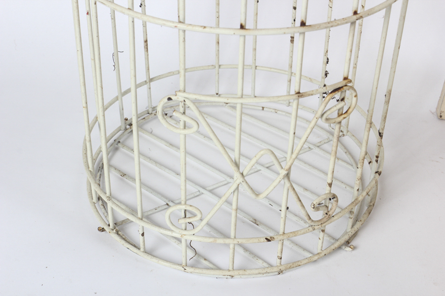 Trio of Vintage Birdcages