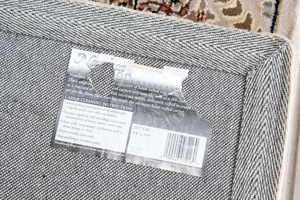 Nourison 2000 Collection Hand-Tufted Lavender Area Rug