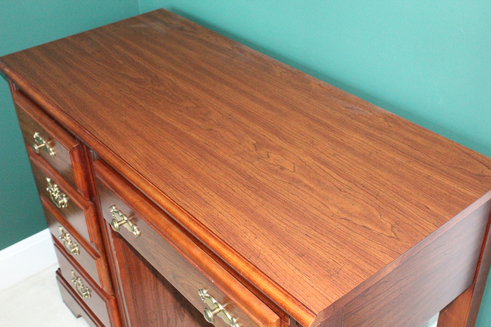 Broyhill Cherry American Traditional Desk with Chair