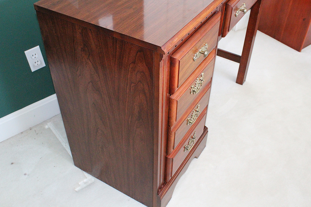 Broyhill Cherry American Traditional Desk with Chair