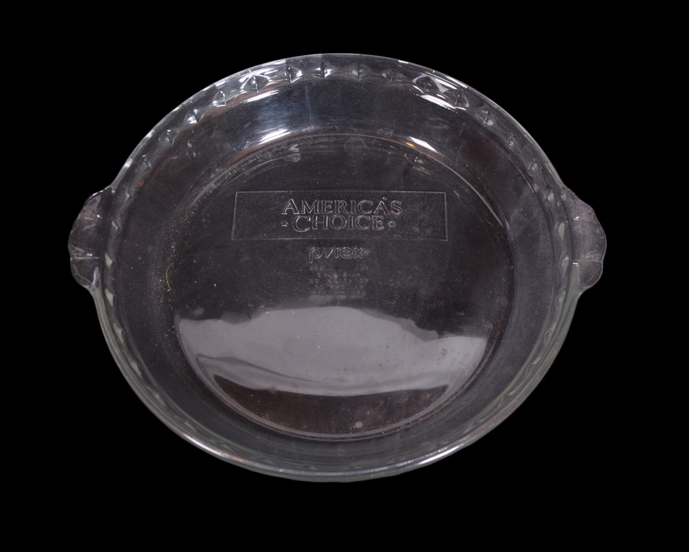 Collection of Pyrex DIsh, Metal Platter and Glass Dish