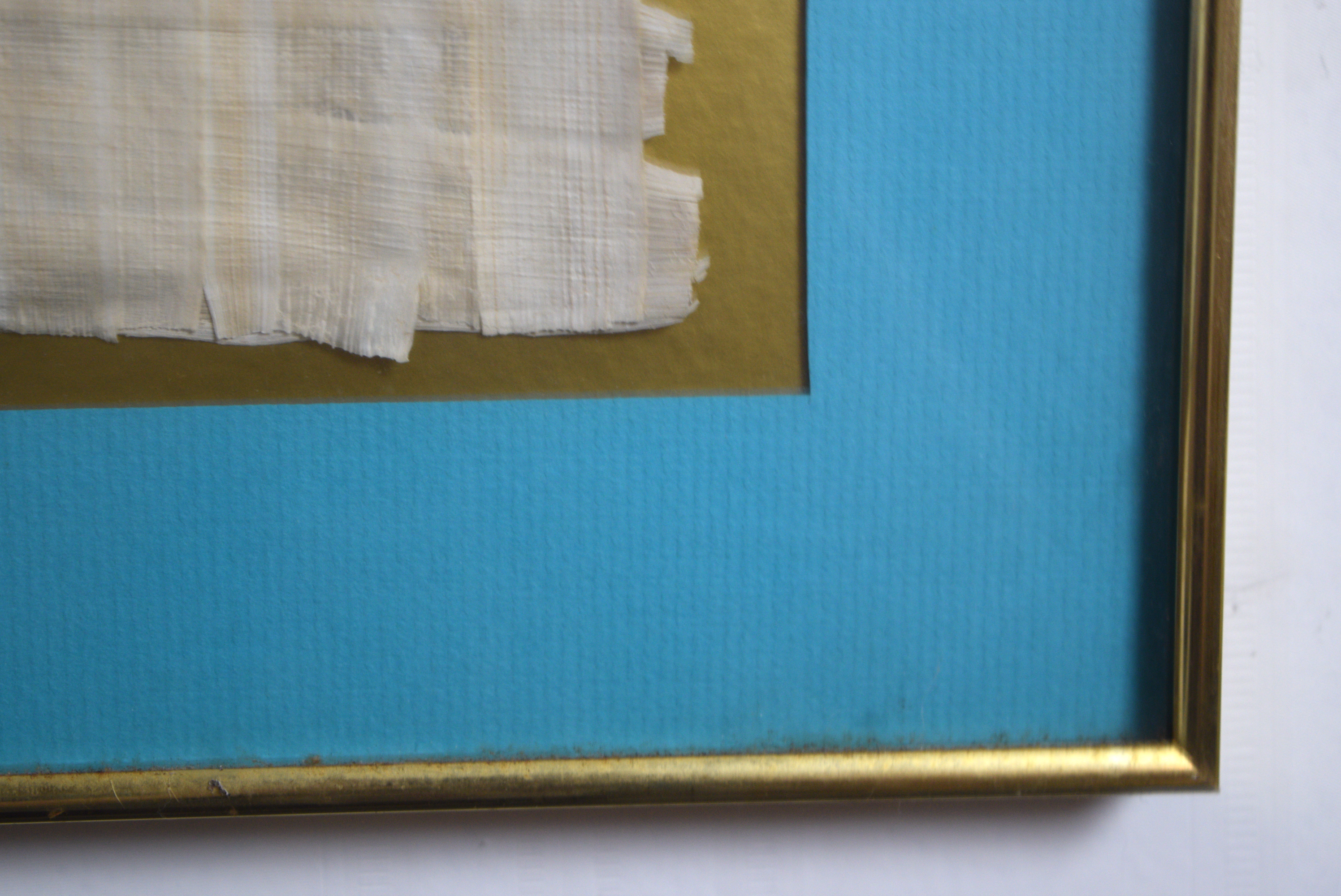 King Tutankhamun Painting on Papyrus