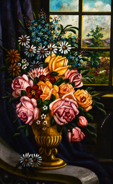 H. Ludden Oil on Canvas Still Life