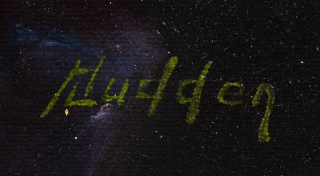 H. Ludden Oil on Canvas Still Life