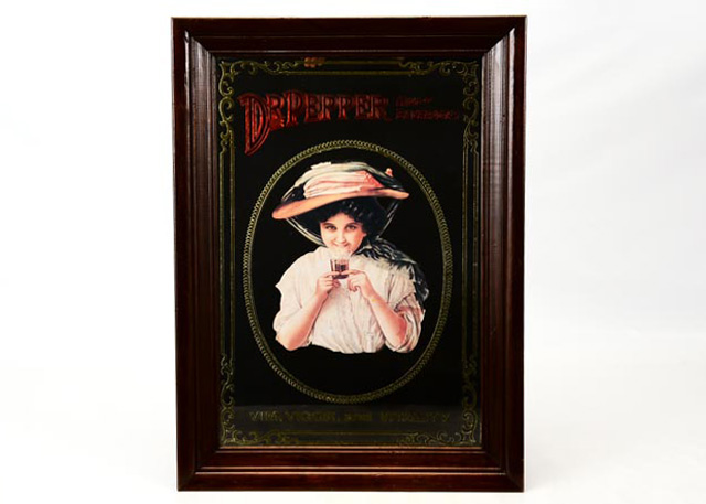 Vintage Dr. Pepper Mirror Sign