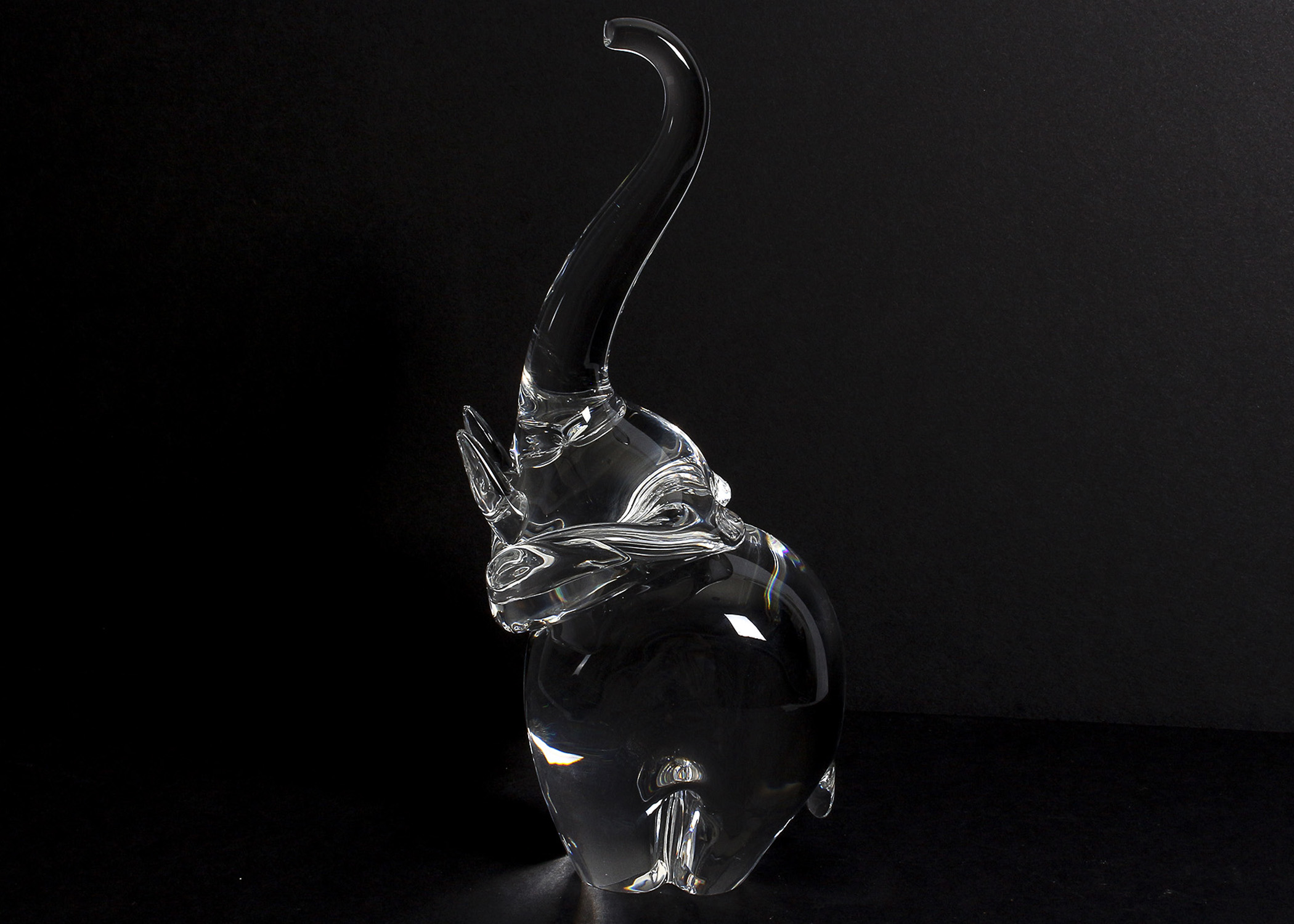 Steuben Crystal Elephant