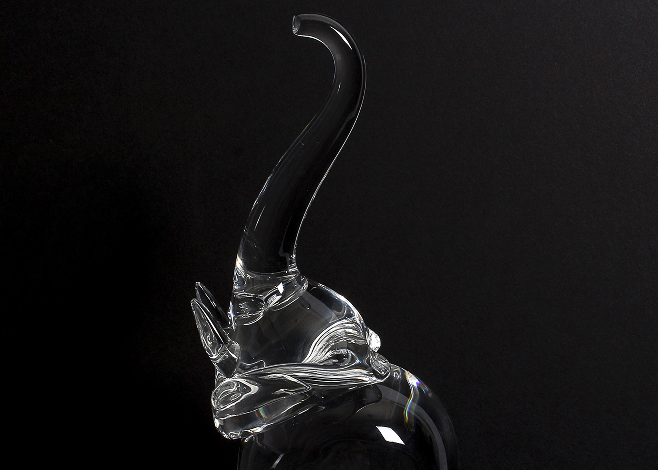 Steuben Crystal Elephant