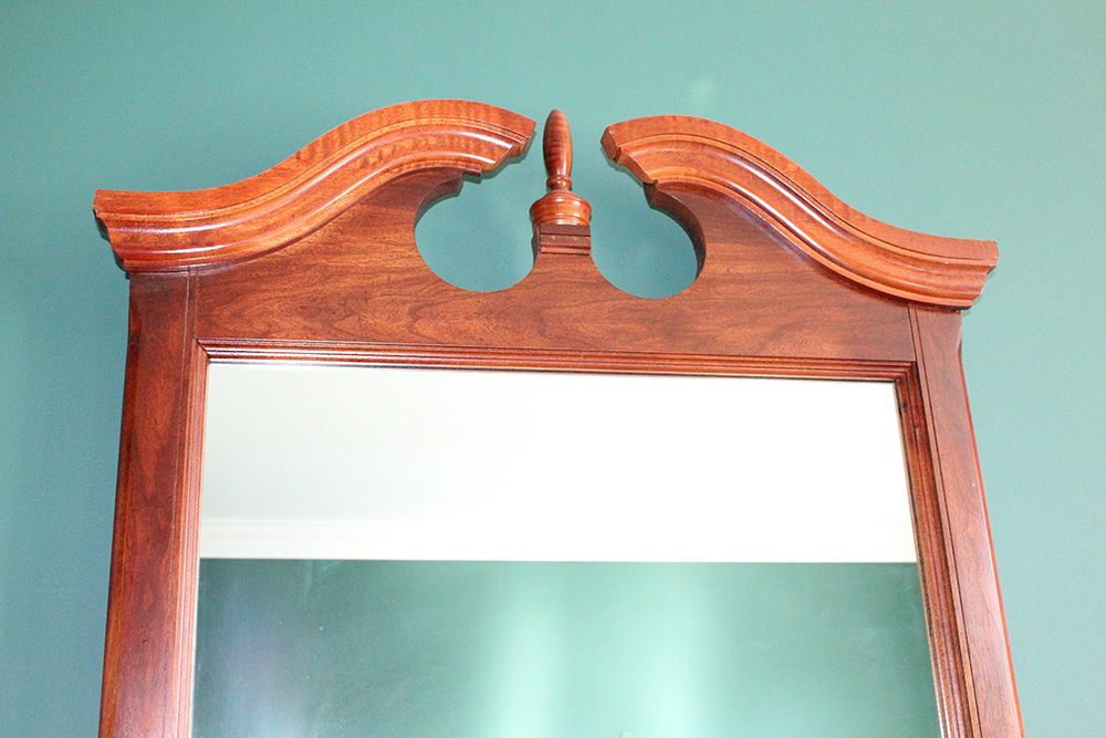 Broyhill Cherry American Traditional Dresser with Attached Mirror