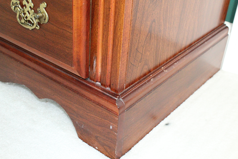 Broyhill Cherry American Traditional Dresser with Attached Mirror