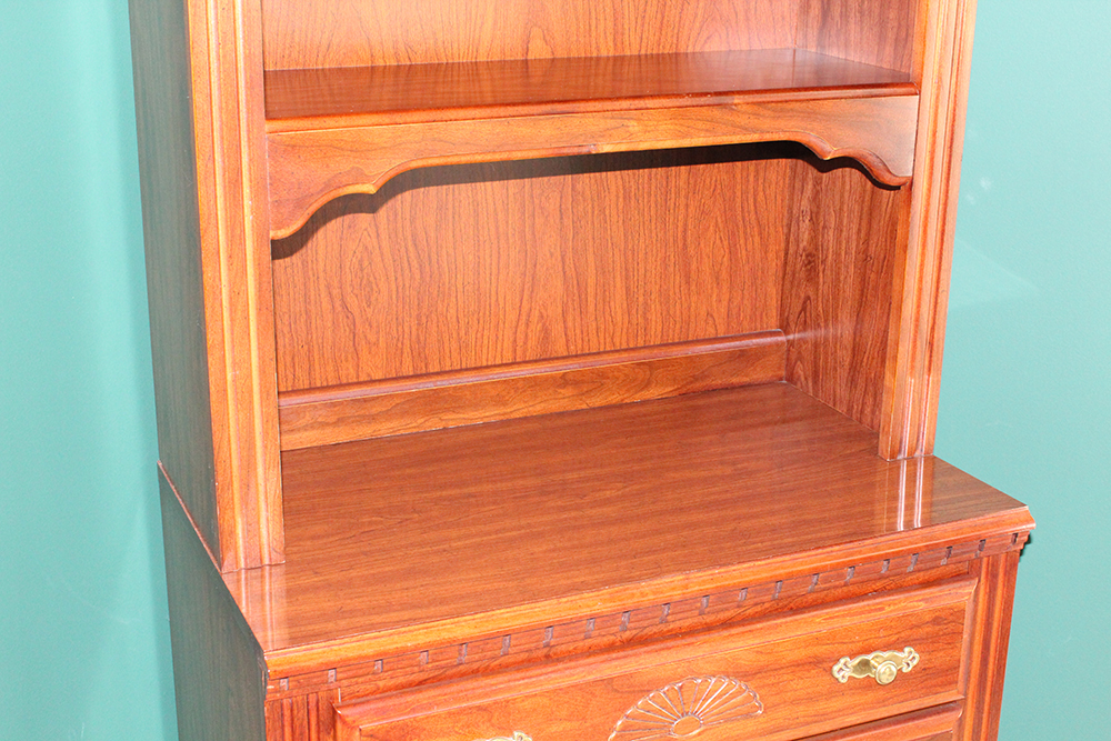 Broyhill Cherry American Traditional Bookcase Cabinet