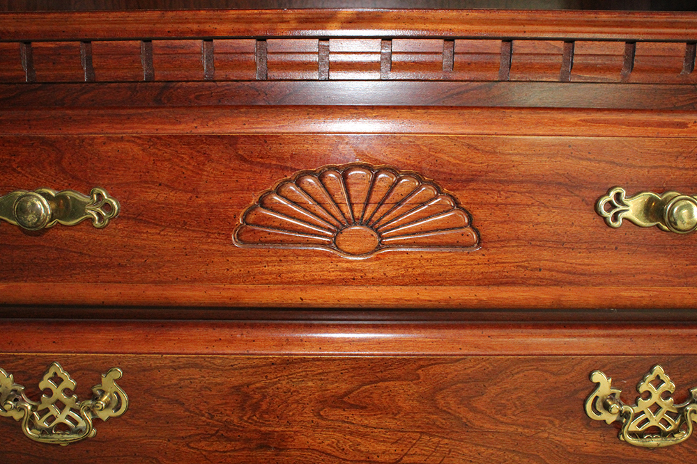 Broyhill Cherry American Traditional Bookcase Cabinet