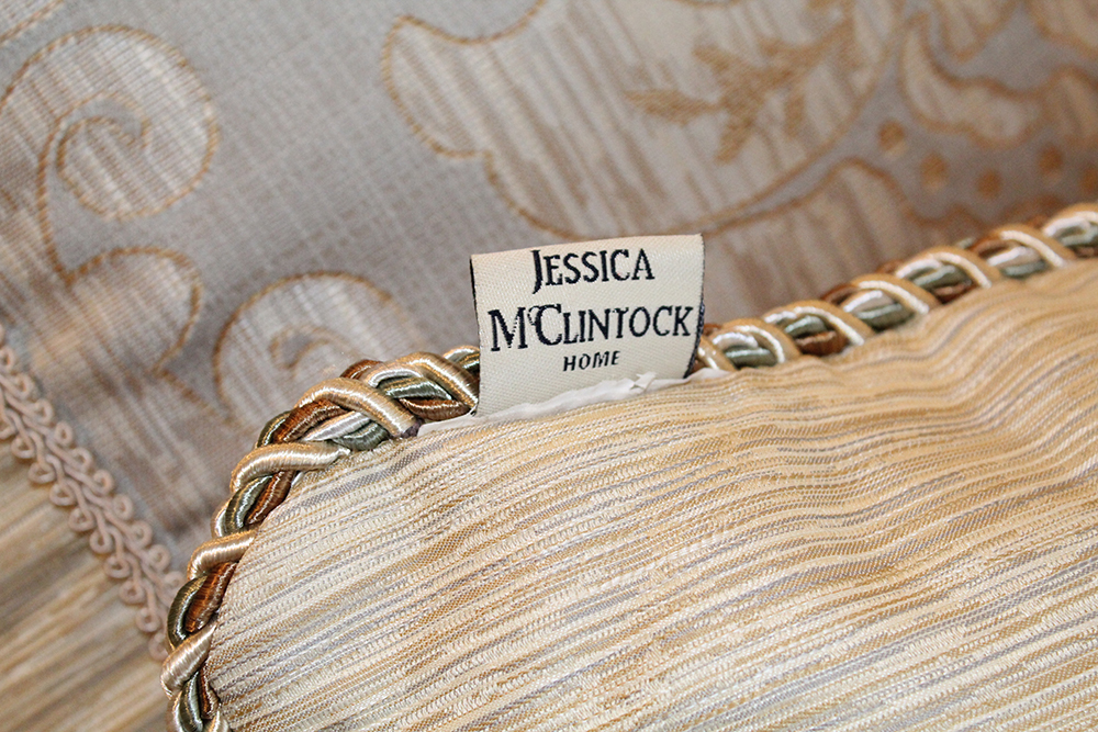 Mid-Century Traditional Oak Cabinet Headboard and Queen Bedframe