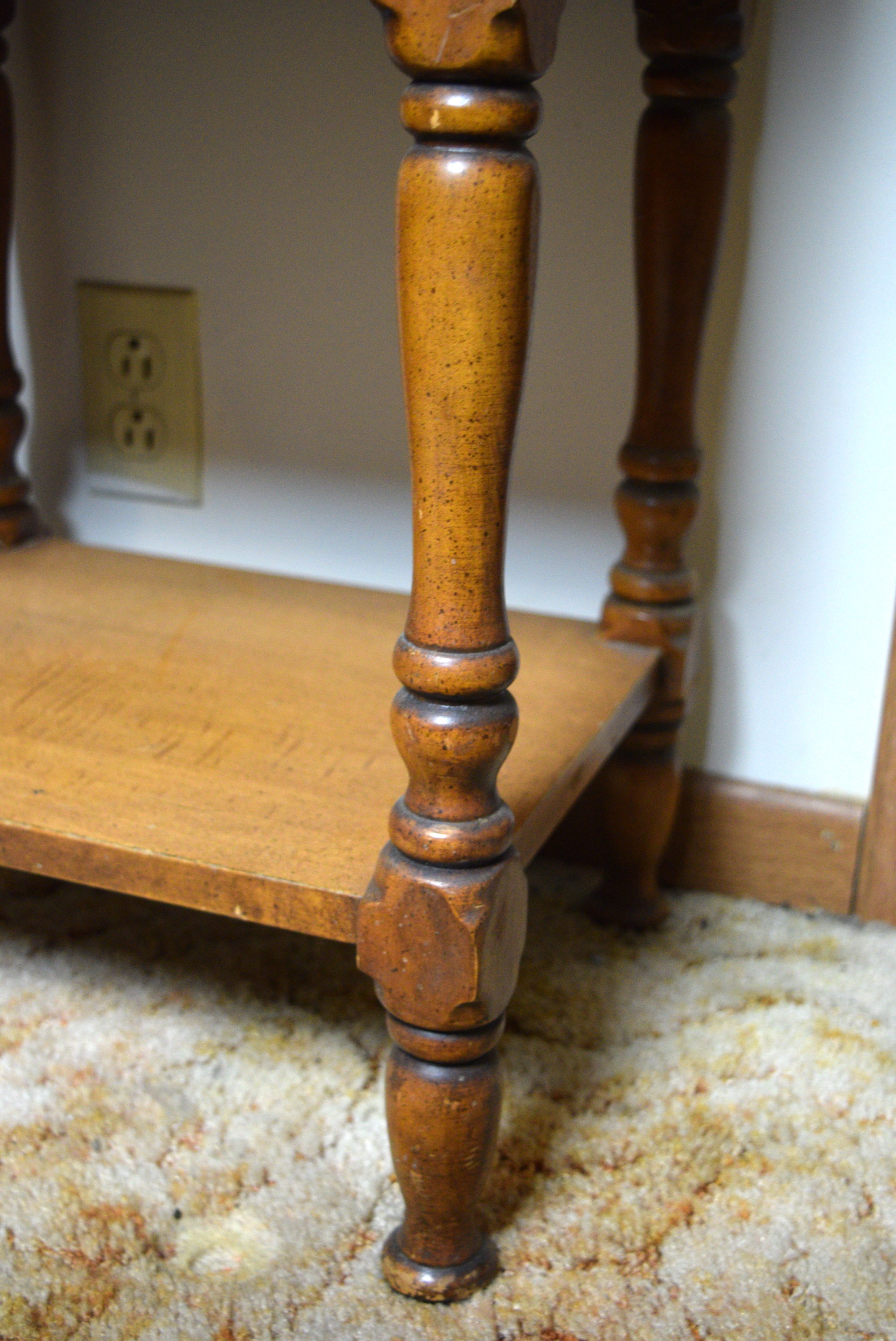Vintage Wooden Side Table