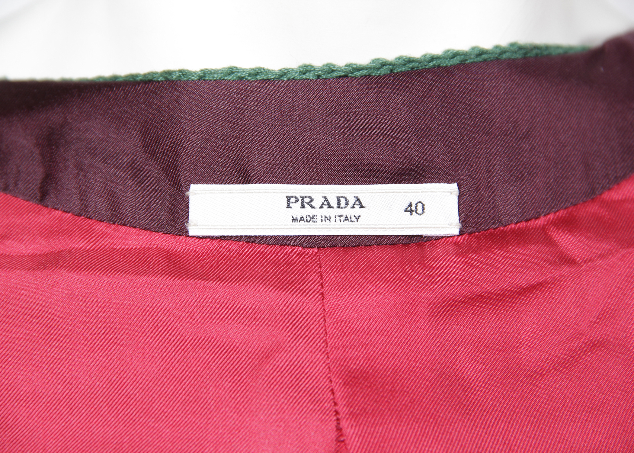 Never Worn Prada Brand Cotton Sweater