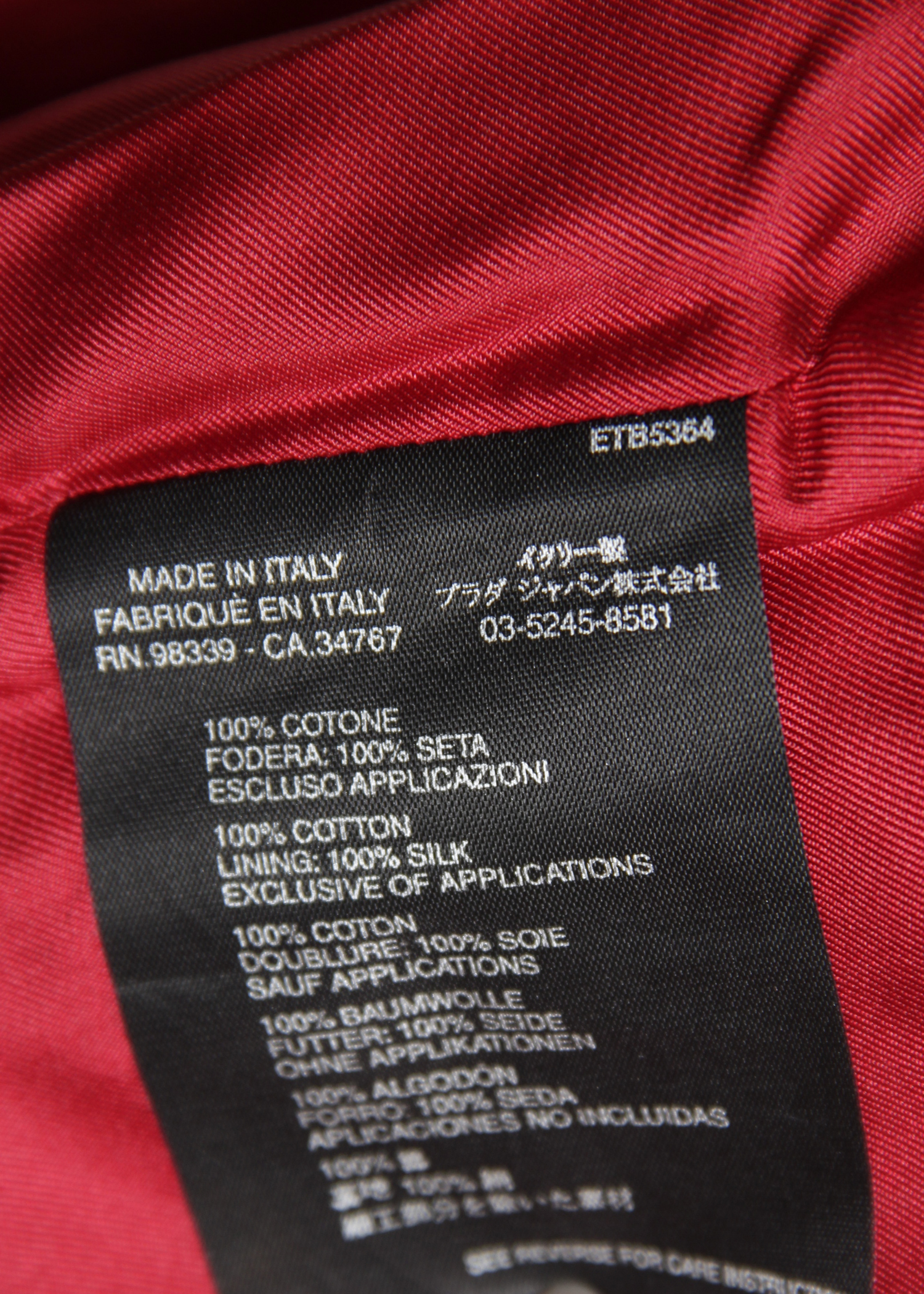 Never Worn Prada Brand Cotton Sweater