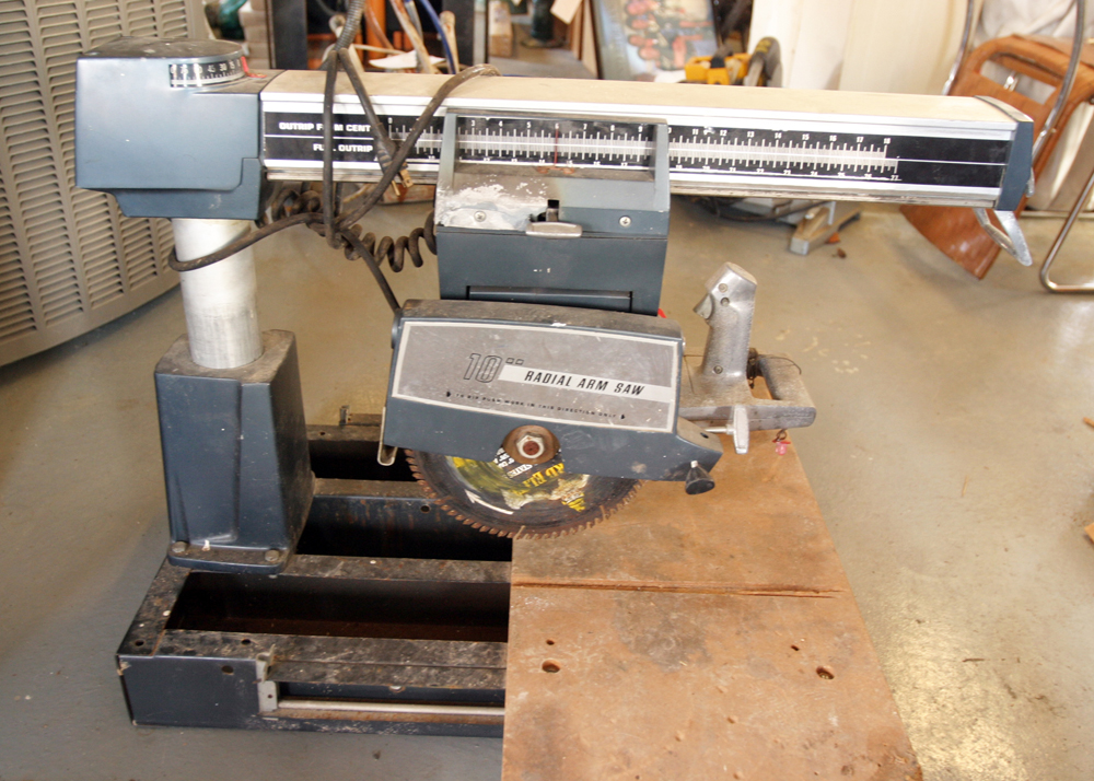 Wards Powr-Kraft 10" Radial Arm Saw
