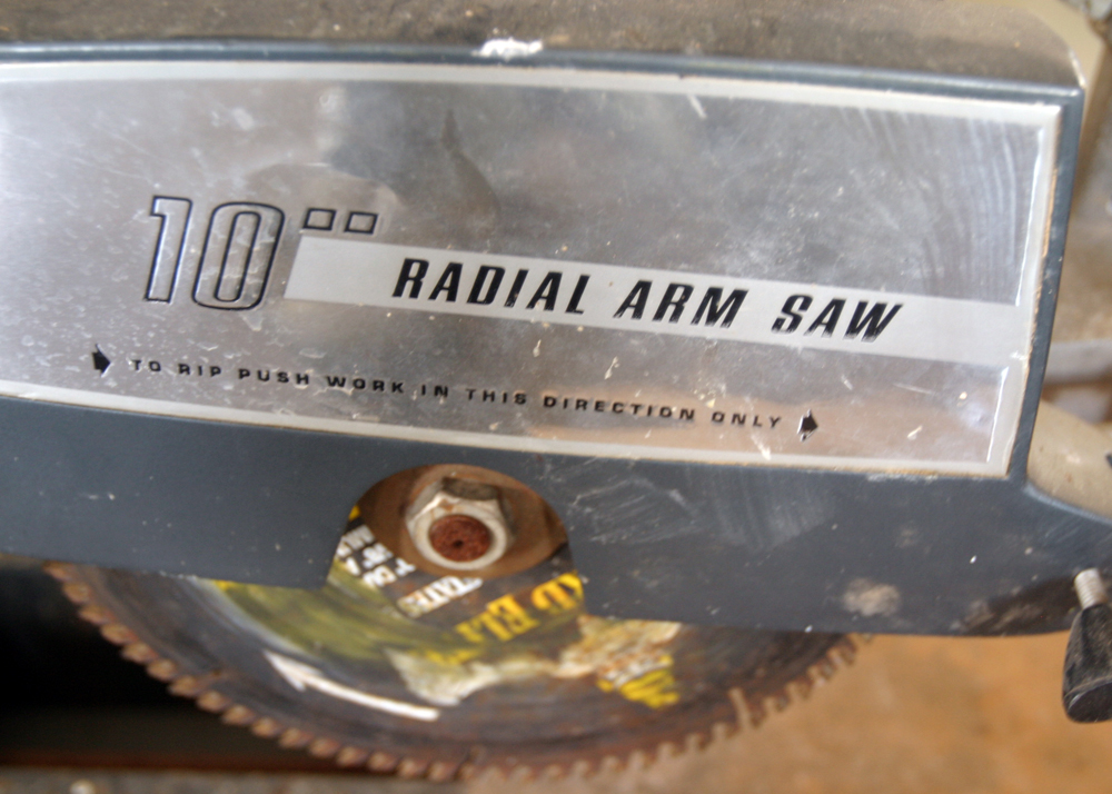 Wards Powr-Kraft 10" Radial Arm Saw