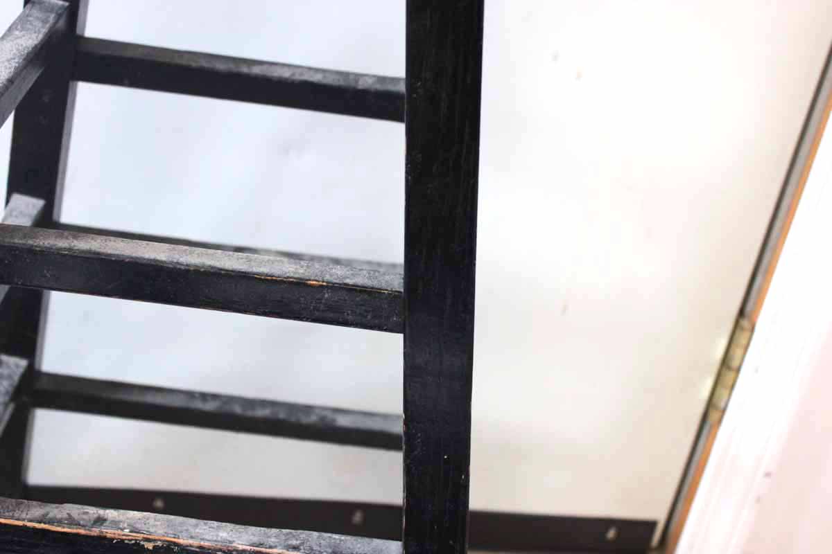 Pair of Black Bar Stools