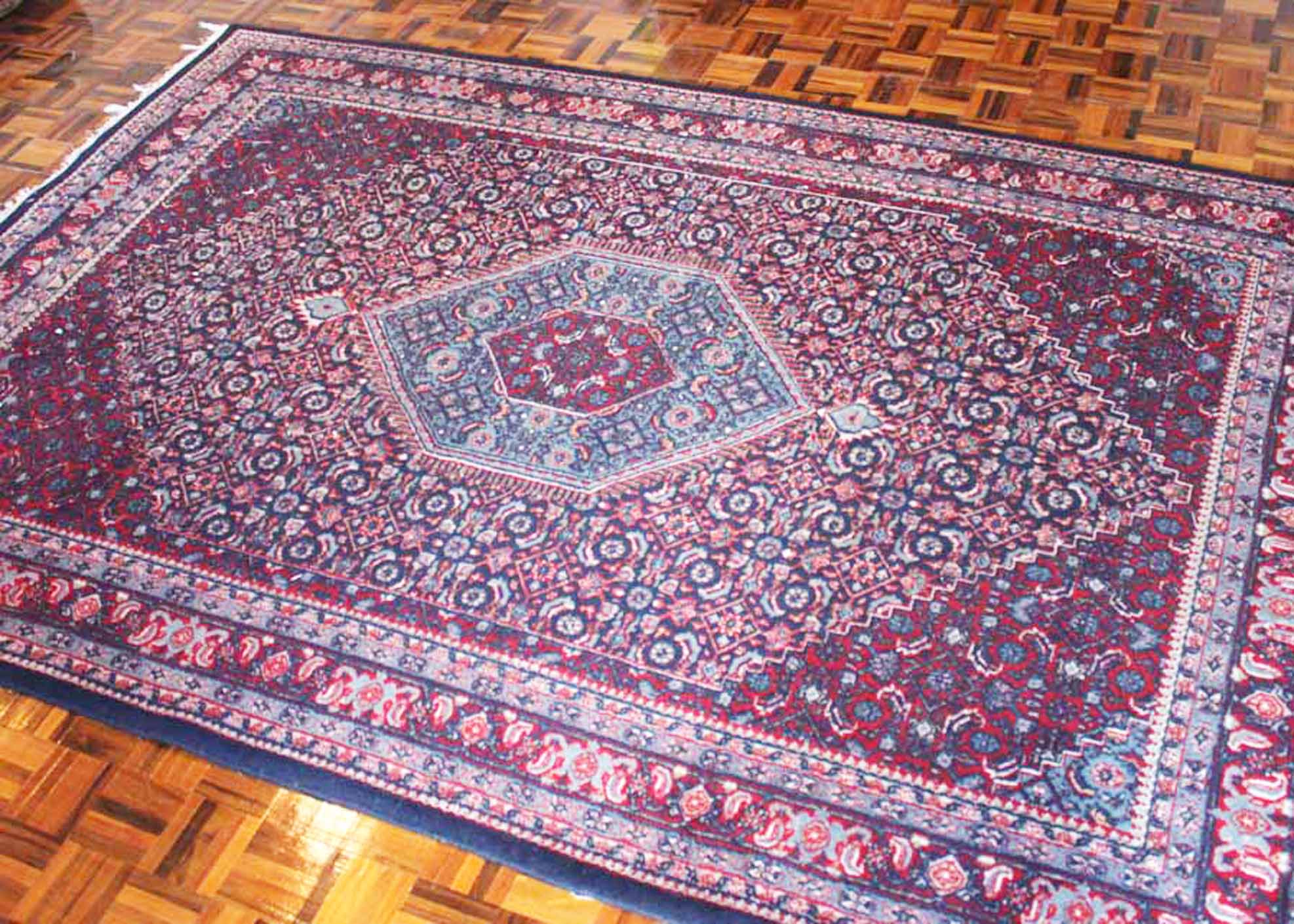 Handtufted Persian Inspired Wool Rug