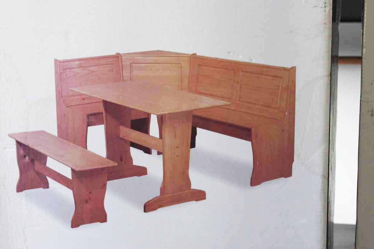 Vanderwall Three Piece Corner Breakfast Nook