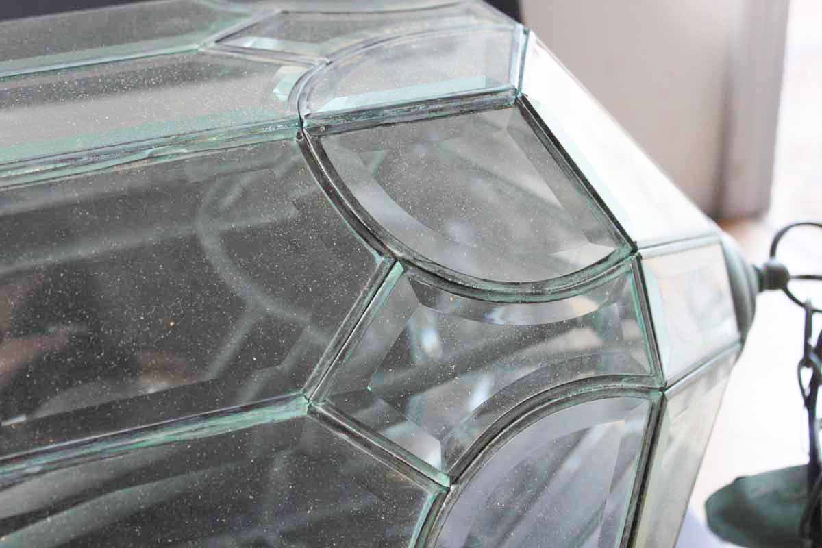 Kichler Leaded Glass Pendant Fixture