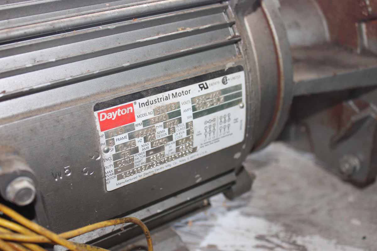 Dayton Teel Industrial Motor