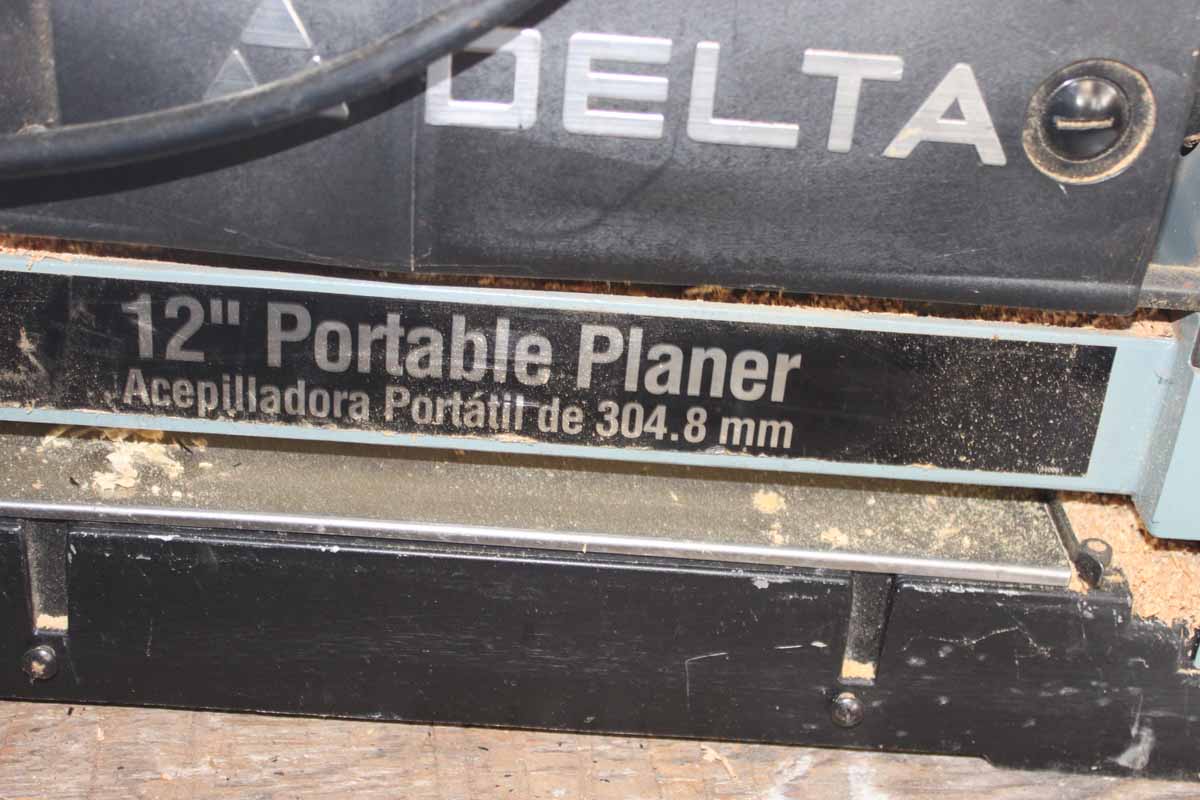 Delta 12" Portable Planer