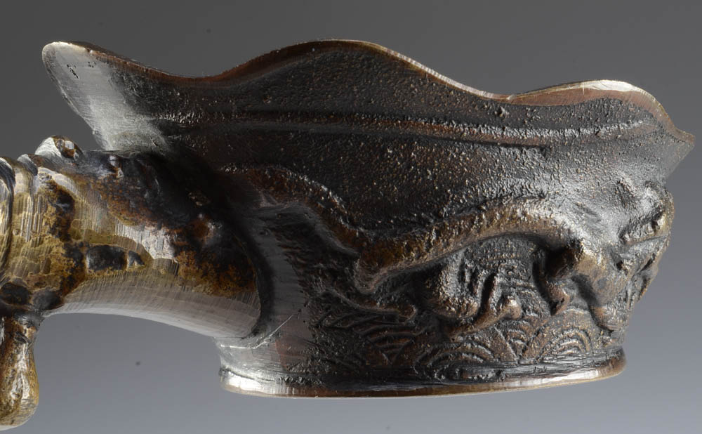 Cast Iron Dragon Melting Pot