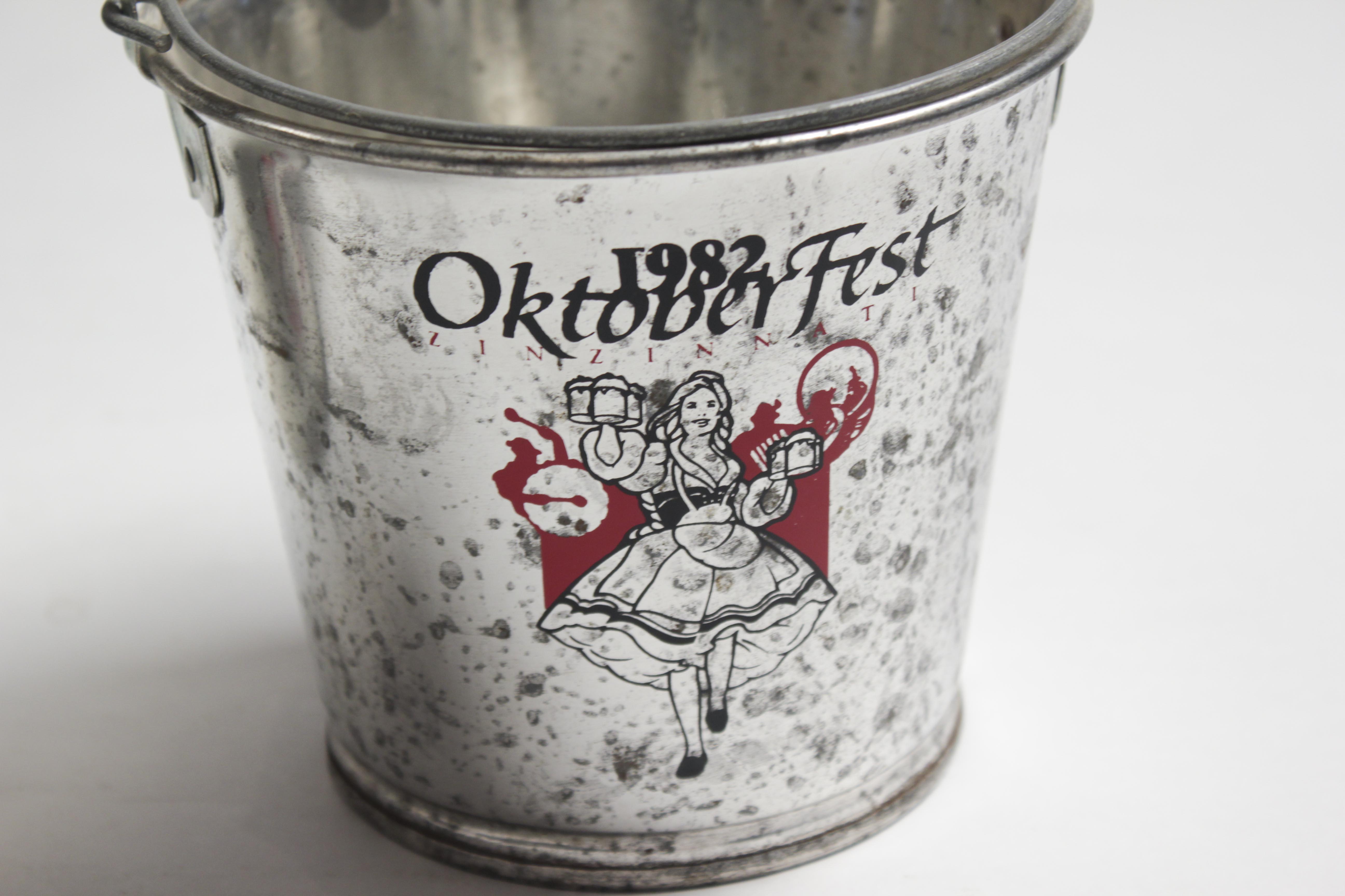 1980's Cincinnati Oktoberfest Commemorative Buckets