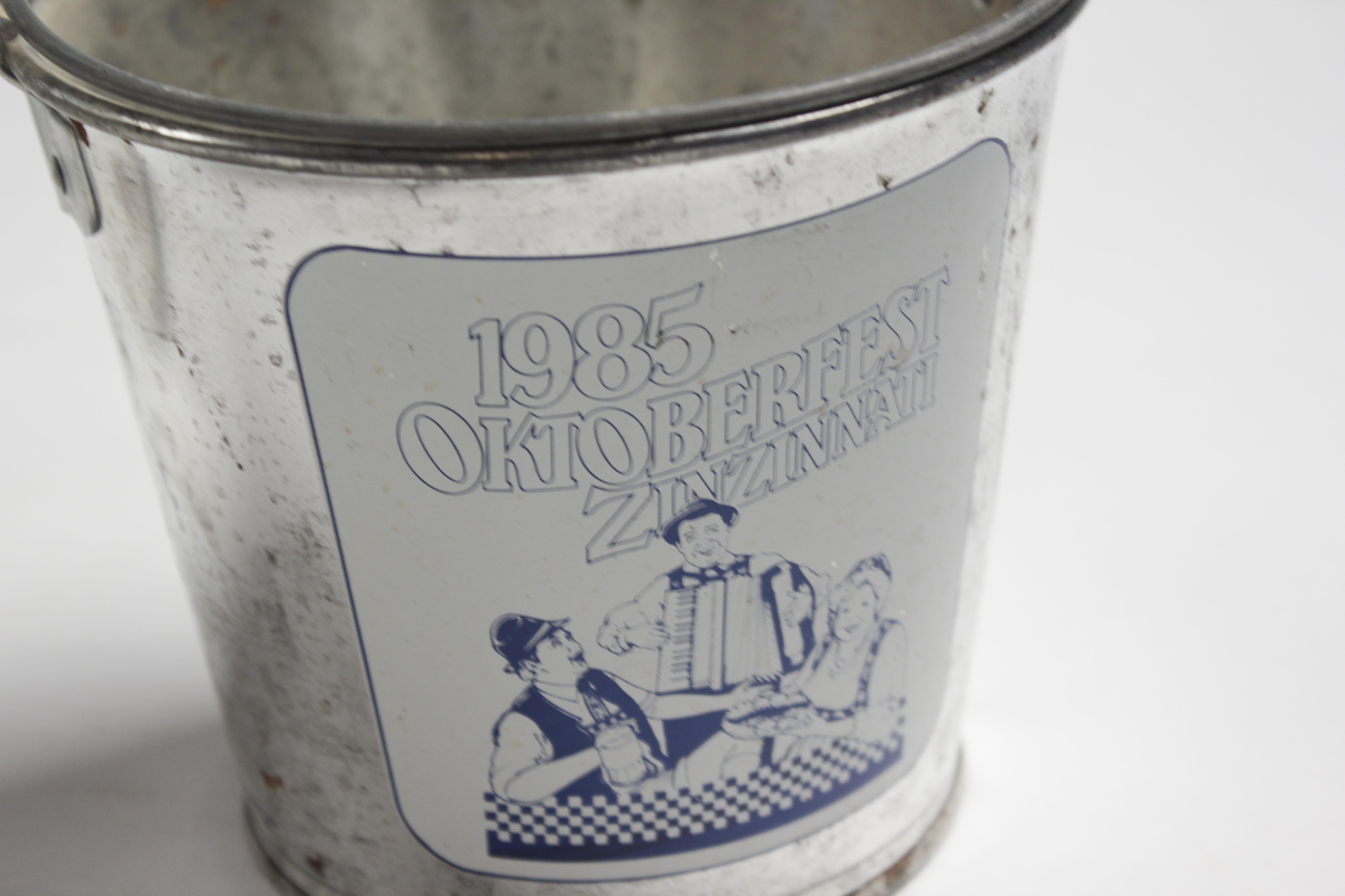 1980's Cincinnati Oktoberfest Commemorative Buckets