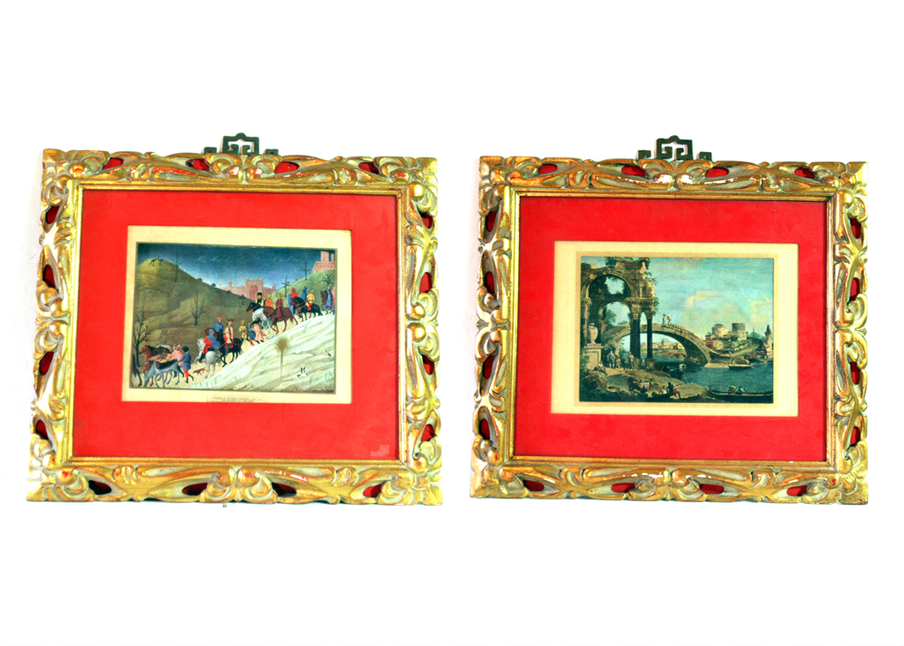 Framed Lithographs Including Sassetta's "The Journey of the Magi"