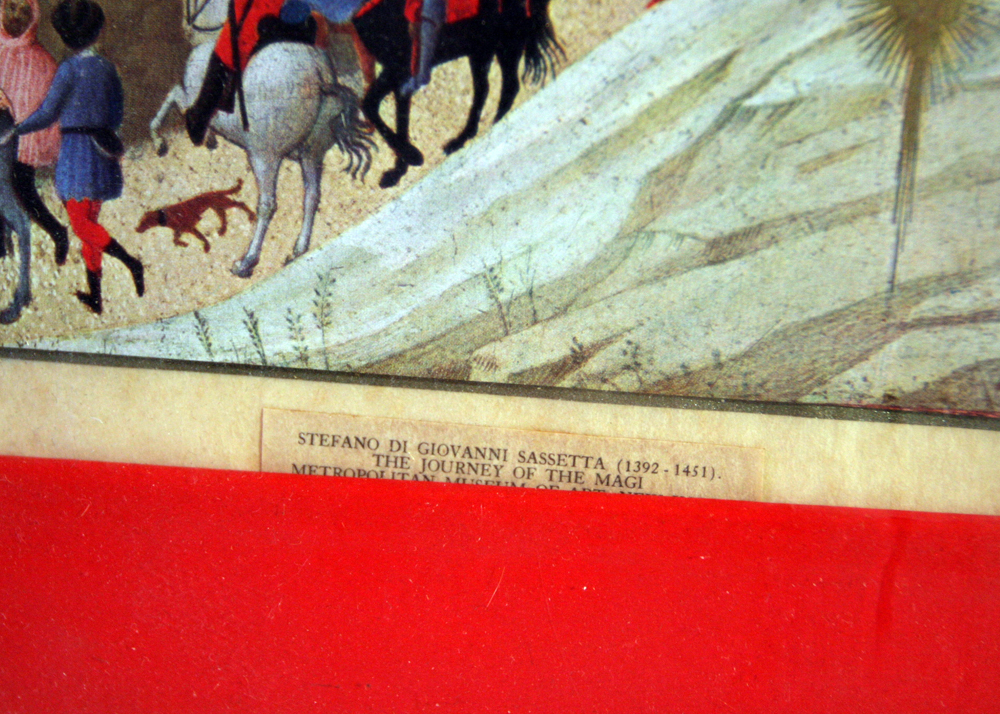 Framed Lithographs Including Sassetta's "The Journey of the Magi"