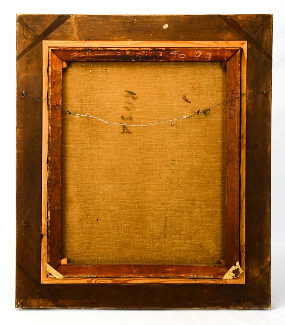 Arthur William Woelfle Original Oil Painting Portrait of "Rosa"