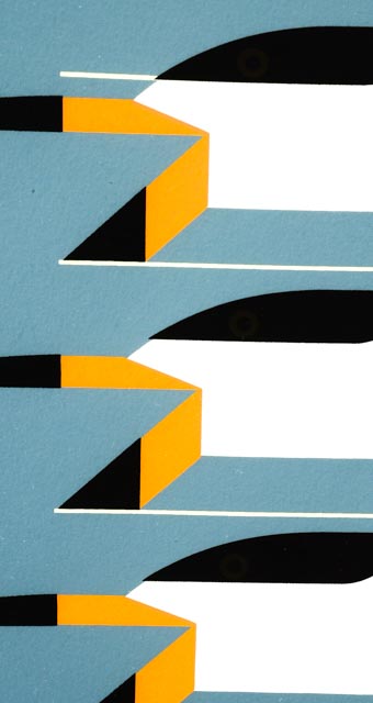 Charley Harper "Skimmerscape" Limited Edition Serigraph