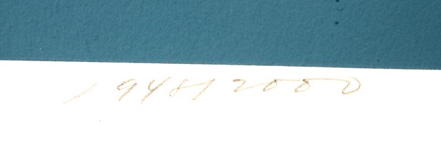 Charley Harper "Skimmerscape" Limited Edition Serigraph