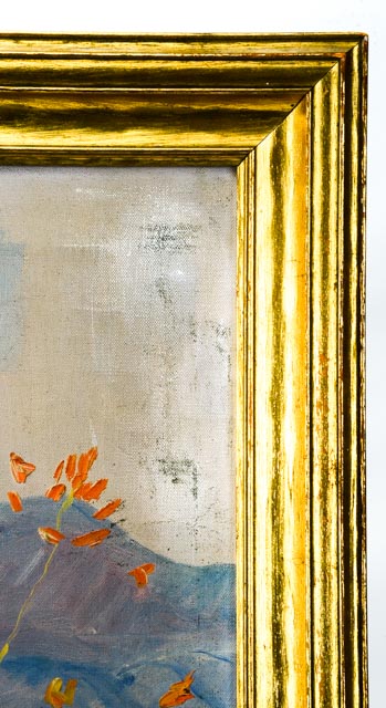 C.H. Dunning Original 1927 Oil on Canvas "Trout Stream"