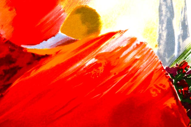 Emile Bellet Limited Edition Lithograph "Maternite Rouge"