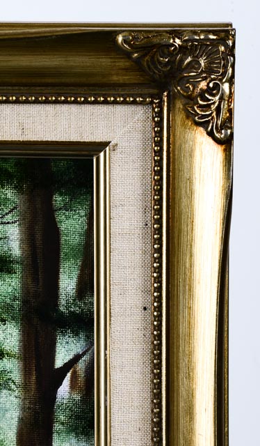 D. R. Huggins Oil on Canvas Board Painting