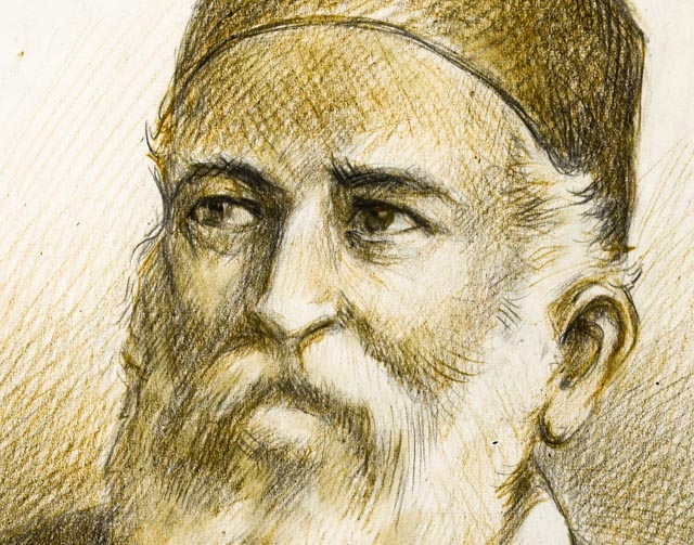 Menno van Meeteren Brouwer Original Colored Pencil Portrait