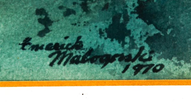 Emerick C. Malogorski Original Watercolor of Carillon Park