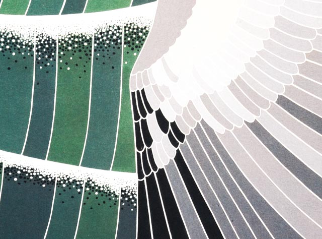 Ikki Matsumoto Signed Print "Skimming the White Caps"