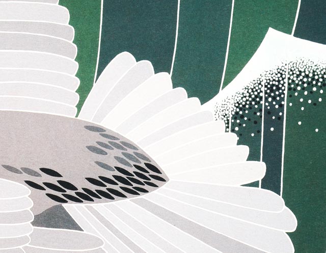 Ikki Matsumoto Signed Print "Skimming the White Caps"