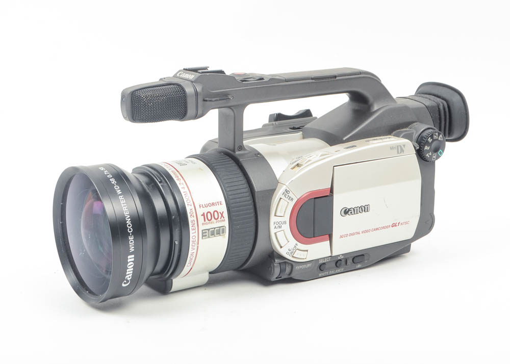 Canon MiniDV Digital Video Camcorder DM-GL1