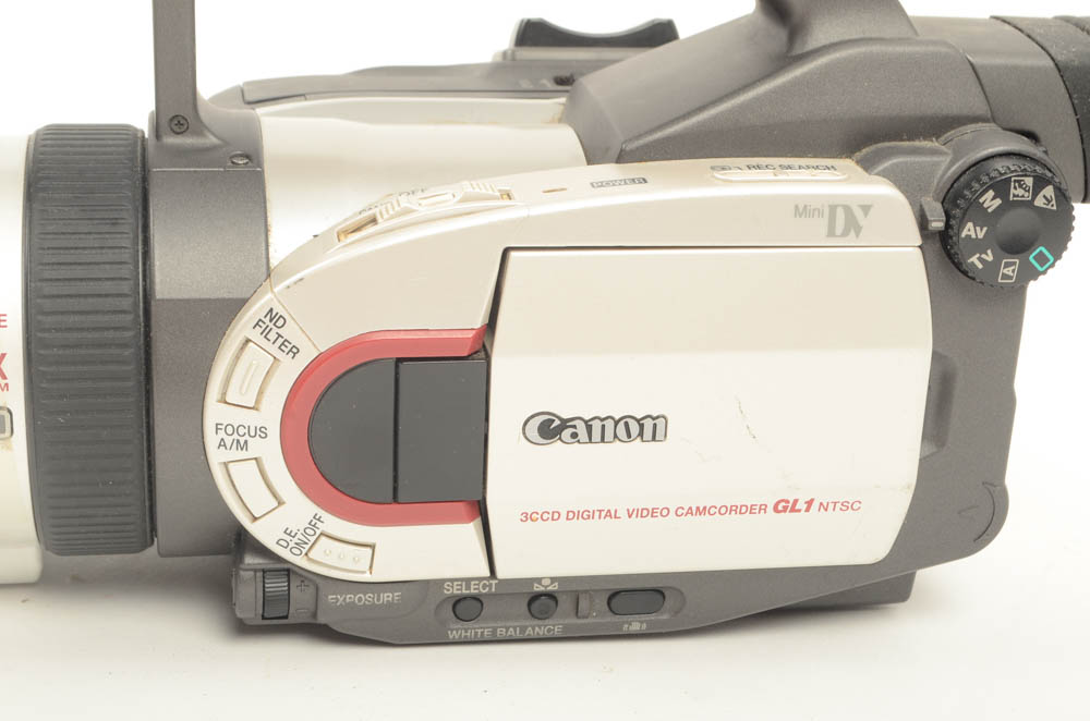 Canon MiniDV Digital Video Camcorder DM-GL1