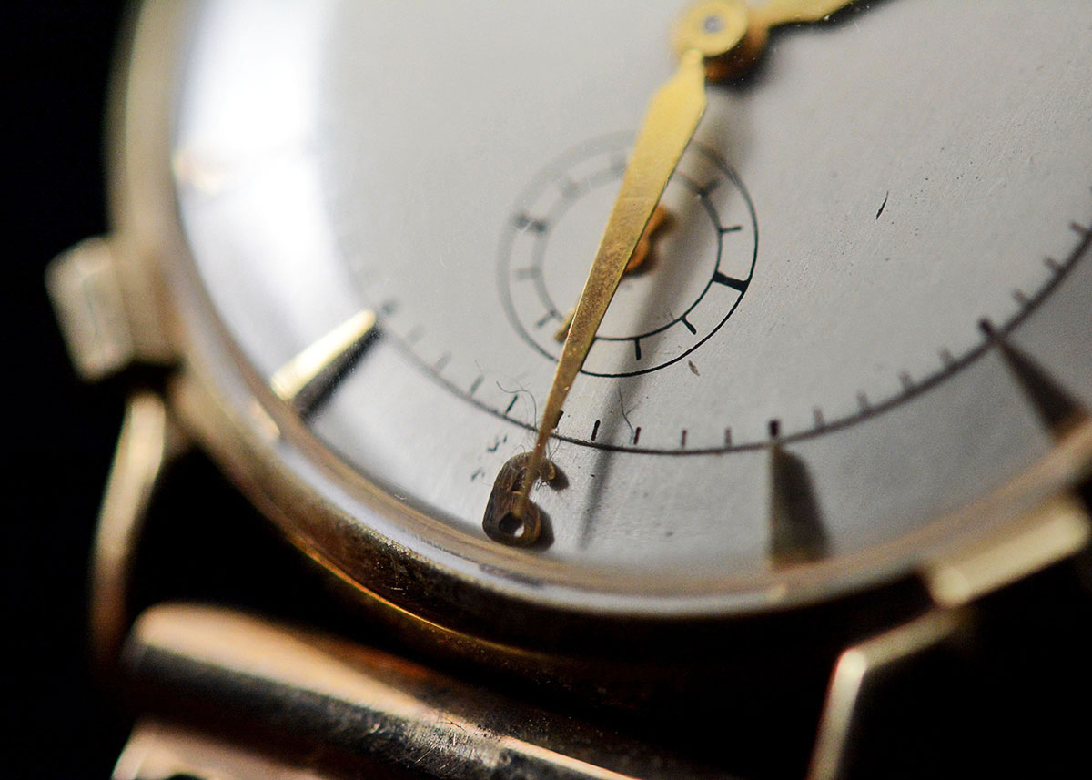 Vintage Jules Jürgensen 14K Gold Men's Watch