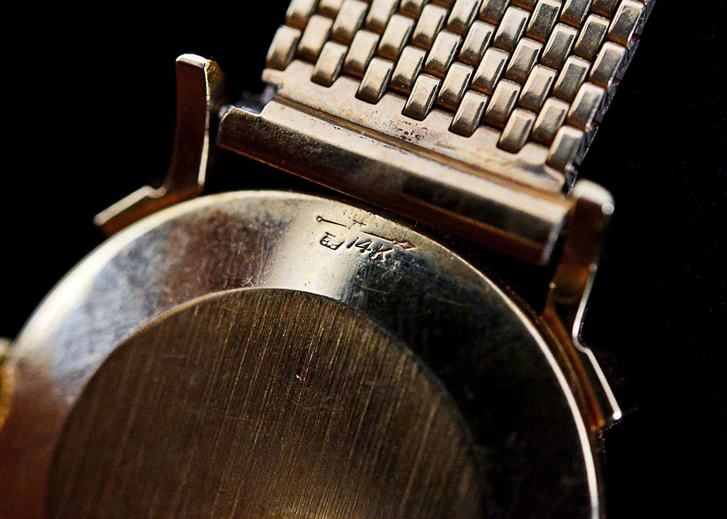 Vintage Jules Jürgensen 14K Gold Men's Watch