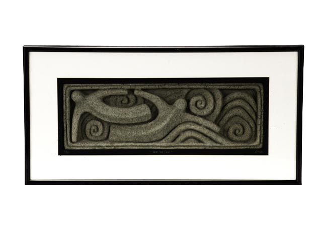 Ralph Prata Limited Edition Concrete Carving "Into the Flow"